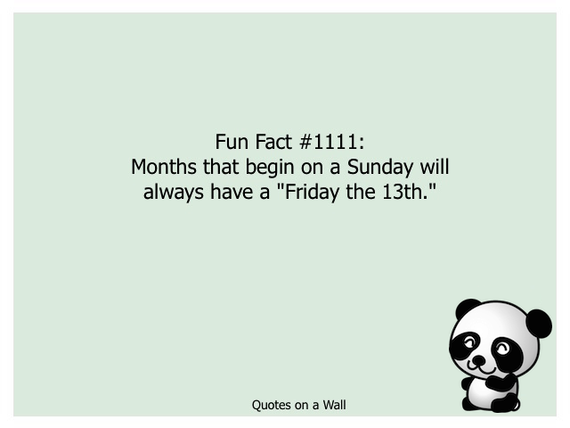 Fun Fact 1111